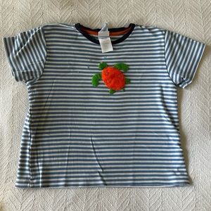 Bella Bliss appliqué tee turtle
